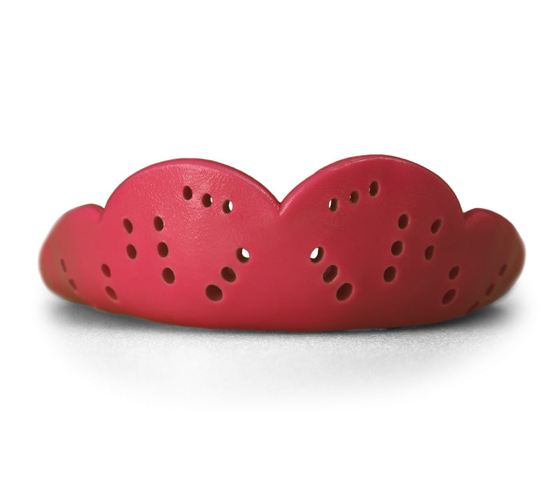 SISU Max sportbitje in Intense red, zelf te vormen mondbescherming