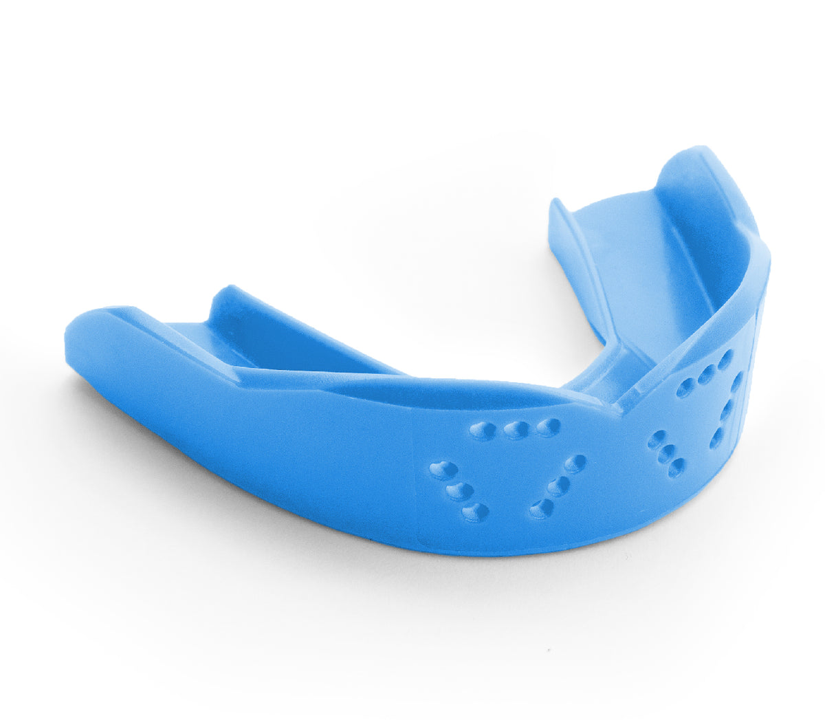 SISU 3D sportbitje in Electric blue, voorgevormde mondbescherming