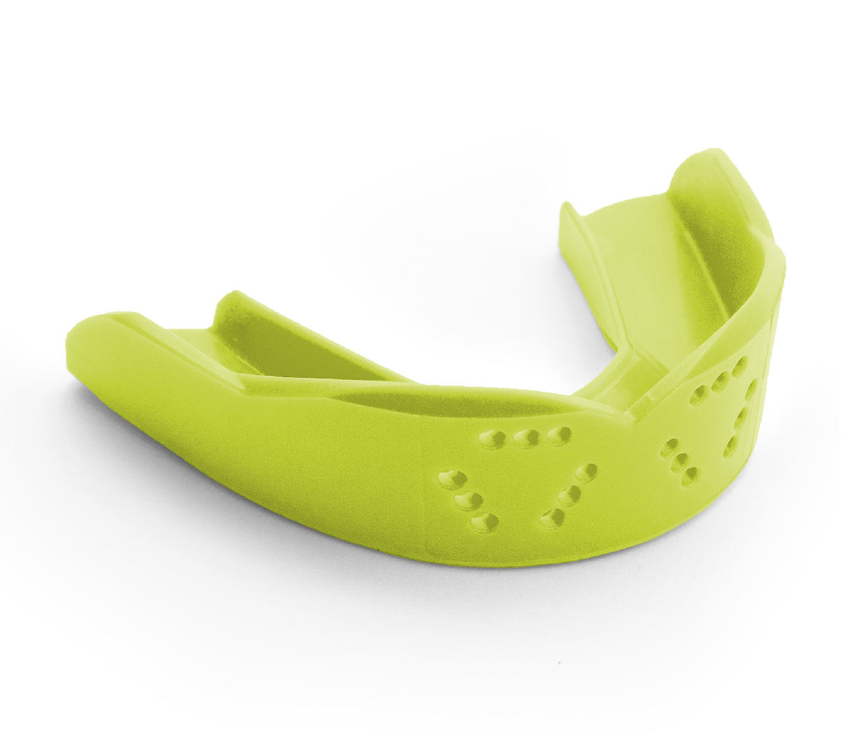 SISU 3D sportbitje in groen, voorgevormde mondbescherming